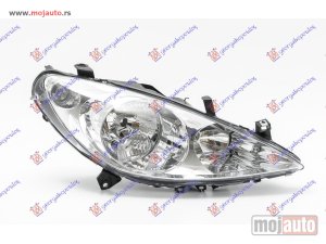 NOVI: delovi  FAR ELEKTRICNI BEZ MAGLENKE (DEPO) Desno Peugeot 307 01-05 -dostupno