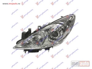 NOVI: delovi  FAR ELEKTRICNI (H1/H7) (DEPO) Levo Peugeot 307 05-07 -dostupno