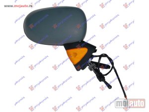 NOVI: delovi  RETROVIZOR MEHANICKI SA SAJLOM PM (ZUTI MIGAVAC) (SENZOR) (KONVEKSNO STAKLO) Desno Renault modus 05-08 -dostupno