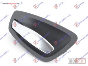 NOVI: delovi  KVAKA PREDNJIH/ZADNJIH UNUTRASNJA HROM/CRNA Levo Bmw series 1 (e81/87) 3/5d 04-11 -dostupno