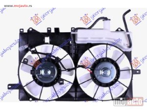 NOVI: delovi  VENTILATOR HLADNJAKA I KLIME (DUPLI) KOMPLET (BENZIN) Toyota prius 04-09 -dostupno