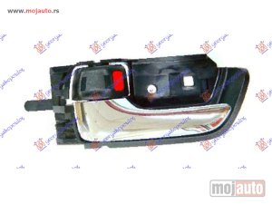 NOVI: delovi  KVAKA PREDNJIH/ZADNJIH VRATA UNUTRASNJA HROM/CRNA Levo Toyota prius 04-09 -dostupno