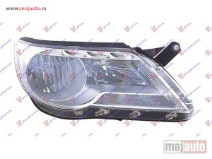NOVI: delovi  FAR ELEKTRICNI (SA MOTOROM) (DEPO) Desno Vw tiguan 07-11 -dostupno