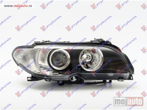 NOVI: delovi  FAR CRNI (BELI MIGAVAC) (DEPO) Desno Bmw series 3 (e46) coupe/cabrio 03-06 -dostupno