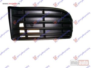 NOVI: delovi  RESETKA PREDNJEG BRANIKA (BEZ MAGLENKE) Levo Vw golf v 04-08 -dostupno