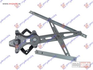 NOVI: delovi  PODIZAC PREDNJEG PROZORA ELEKTRICNI (BEZ MOTORA) (O) Desno Hyundai i20 08-12 -dostupno