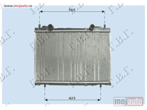 Glavna slika - HLADNJAK MOTORA 1.8/2.0 (+AC) (37.5x56.3) (BEZ VENTILA) Fiat brava 95-03 -nedostupno - MojAuto