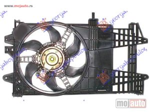 Glavna slika - VENTILATOR KOMPLET (1.2i 8V/16V) (+/-AC) (DENSO TIP) Fiat punto 03-11 -dostupno - MojAuto