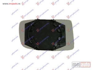 NOVI: delovi  STAKLO RETROVIZORA -2009 (KONVEKSNO) Levo Fiat panda 03-14 -dostupno