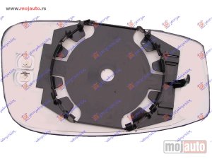 NOVI: delovi  STAKLO RETROVIZORA SA GREJACEM -2009 (KONVEKSNO) Desno Fiat panda 03-14 -dostupno