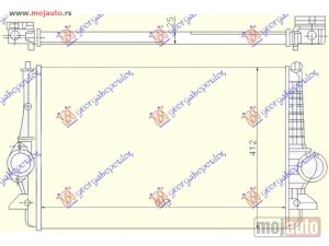 NOVI: delovi  HLADNJAK INTERKULERA 1.9-2.0 Tdi (632x415x26) 02- Vw sharan 95-10 -dostupno