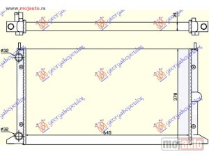 NOVI: delovi  HLADNJAK MOTORA 2.0 i/18V (64.5x37.8) -00 Vw sharan 95-10 -dostupno