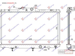 NOVI: delovi  HLADNJAK MOTORA 1.4 BENZIN (+/-AC) (630x350) Toyota corolla (e 11) 00-02 -dostupno