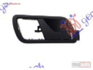 NOVI: delovi  KVAKA PREDNJIH VRATA UNUTRASNJA CRNA Levo Skoda fabia 99-07 -dostupno