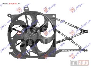 NOVI: delovi  VENTILATOR HLADNJAKA KOMPLET (BENZIN) (Z14XEP-Z18XE) (3 PIN) Opel zafira 05-12 -dostupno