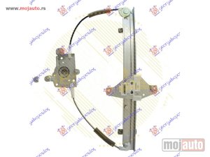 NOVI: delovi  PODIZAC ZADNJEG PROZORA ELEKTRICNI (BEZ MOTORA) (A KVALITET) Levo Chevrolet aveo h/b-l/b 08-12 -nedostupno