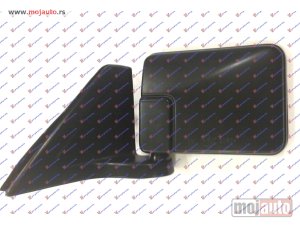 NOVI: delovi  RETROVIZOR MEHANICKI CRNI 2WD (RAVNO STAKLO) Levo Mitsubishi p/u l200 99-01 -dostupno