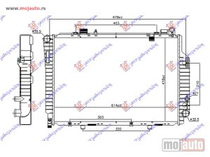 NOVI: delovi  HLADNJAK MOTORA 2.5 CDi (61.5x42) Mercedes c class (w202) 93-99 -nedostupno