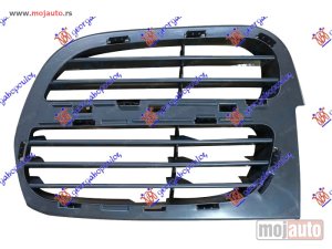 NOVI: delovi  RESETKA PREDNJEG BRANIKA -07 Levo Porsche cayenne 03-10 -dostupno