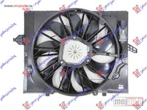 NOVI: delovi  VENTILATOR KOMPLET (2.0/2.2/2.5/3.0/4.4 BENZIN) (495mm) (3 PIN) Bmw series 5 (e60/61) 03-10 -dostupno