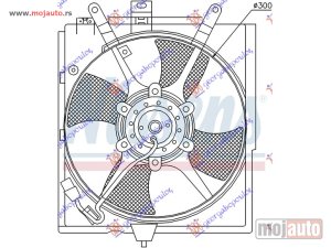 NOVI: delovi  VENTILATOR HLADNJAKA KOMPLET (1.6/1.8/2.0 BENZIN) (+AC) Mitsubishi carisma 96-05 -dostupno