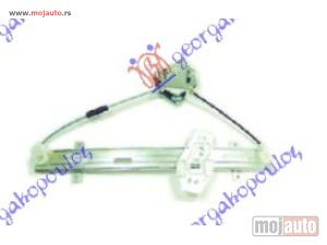 NOVI: delovi  PODIZAC PREDNJEG PROZORA ELEKTRICNI (BEZ MOTORA) Levo Honda civic h/b-l/b 04-05 -dostupno