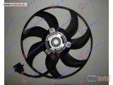 NOVI: delovi  VENTILATOR HLADNJAKA (MOTOR+ELISA) (345mm) (250/60w) (7 PERAJA) (3 PIN) Vw polo 05-09 -dostupno