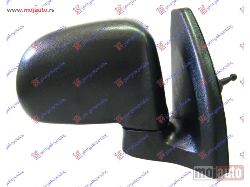 Glavna slika -  RETROVIZOR MEHANICKI SA SAJLOM (A KVALITET) (KONVEKSNO STAKLO) Desno Hyundai atos prime 03-07 -nedostupno - MojAuto