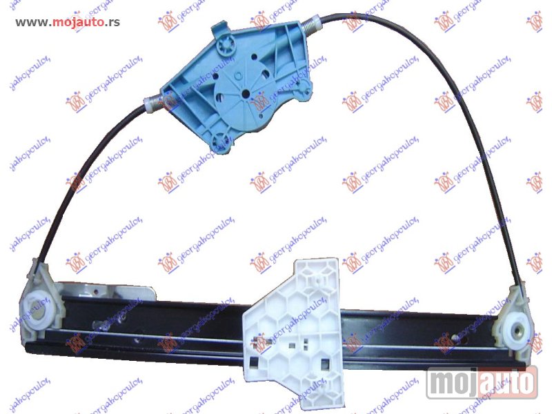 Glavna slika -  PODIZAC ZADNJEG PROZORA ELEKTRICNI (BEZ MOTORA) Levo Audi a4 00-04 -dostupno - MojAuto