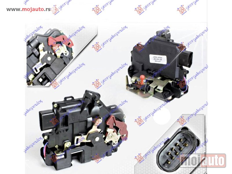 Glavna slika -  BRAVA PREDNJIH VRATA ELEKTRICNA (9pins) Desno Audi a4 00-04 -dostupno - MojAuto