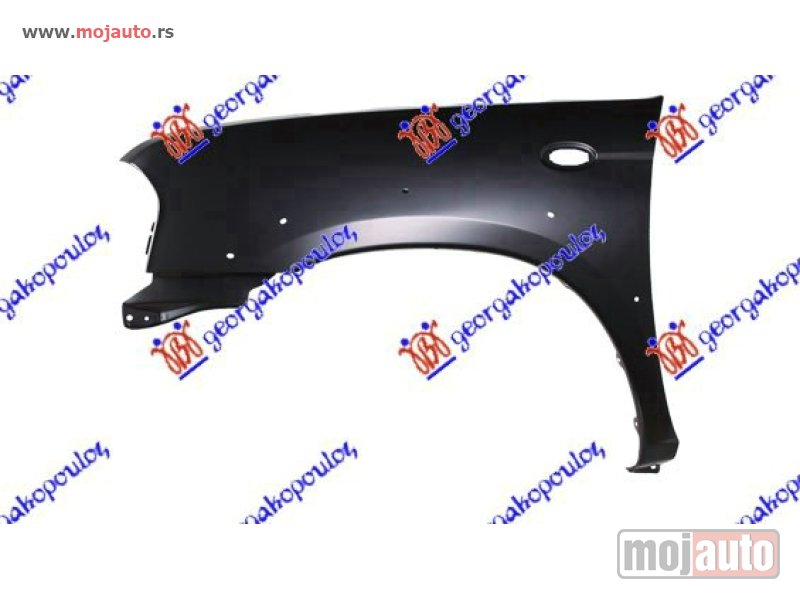 Glavna slika -  BLATOBRAN (4WD) Levo Nissan p/u (d22) navara 2wd-4wd 01-10 -dostupno - MojAuto