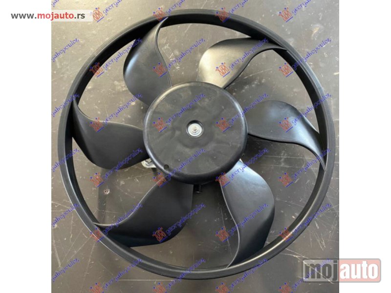 Glavna slika -  VENTILATOR (MOTOR+ELISA) (1.7 CDTi DIZEL) (345mm) (2 PIN) Opel meriva 03-10 -dostupno - MojAuto