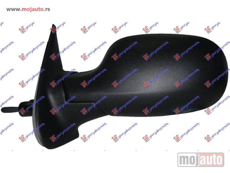 Glavna slika -  RETROVIZOR MEHANICKI SA SAJLOM -09 (A KVALITET) (ASFERICNO STAKLO) Levo Nissan micra (k12) 02-10 -nedostupno - MojAuto