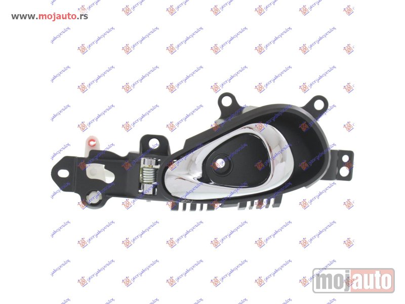 Glavna slika -  KVAKA ZADNJIH VRATA UNUTRASNJA HROM/CRNA Desno Chrysler pt cruiser 01-10 -dostupno - MojAuto