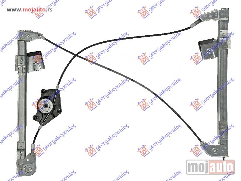 Glavna slika -  PODIZAC PREDNJEG PROZORA ELEKTRICNI (BEZ MOTORA) 3 VRATA (A KVALITET) Desno Seat ibiza 02-08 -dostupno - MojAuto