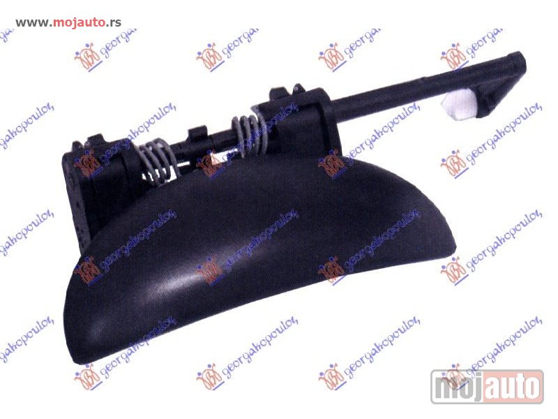 Glavna slika -  KVAKA PREDNJIH VRATA SPOLJASNJA Desno Peugeot 206 98-09 -dostupno - MojAuto
