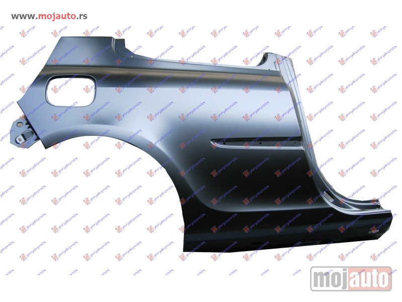Glavna slika -  ZADNJI BLATOBRAN 3 VRATA Desno Renault clio 06-09 -dostupno - MojAuto