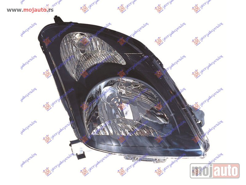 Glavna slika -  FAR ELEKTRICNI CRNI (DEPO) Desno Suzuki swift h/b 06-11 -dostupno - MojAuto