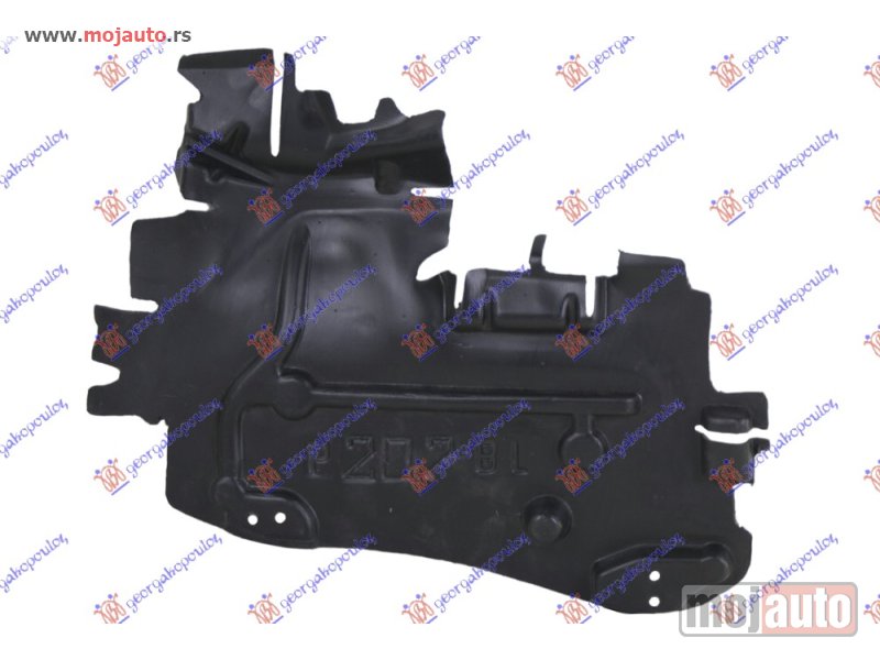 Glavna slika -  ZASTITA PODA PLASTICNA (KARAVAN) Levo Peugeot 207 06-14 -dostupno - MojAuto