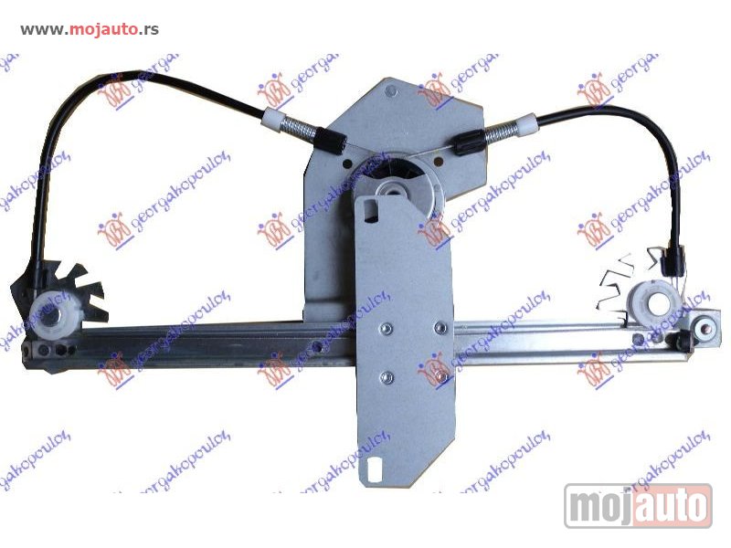 Glavna slika -  PODIZAC ZADNJEG PROZORA ELEKTRICNI (BEZ MOTORA) KARAVAN Levo Peugeot 207 06-14 -dostupno - MojAuto