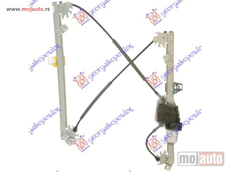 Glavna slika -  PODIZAC PREDNJEG PROZORA ELEKTRICNI 4/5 VRATA Levo Renault megane sdn-h/b-l/b 02-05 -dostupno - MojAuto