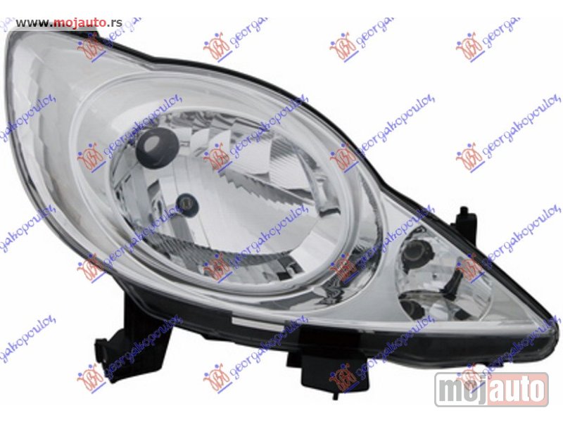 Glavna slika -  FAR ELEKTRICNI (TYC) Desno Peugeot 107 06-12 -dostupno - MojAuto
