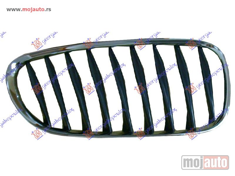 Glavna slika -  PVC MASKA HROM/CRNA Desno Bmw z4 (e85) 03-09 -dostupno - MojAuto