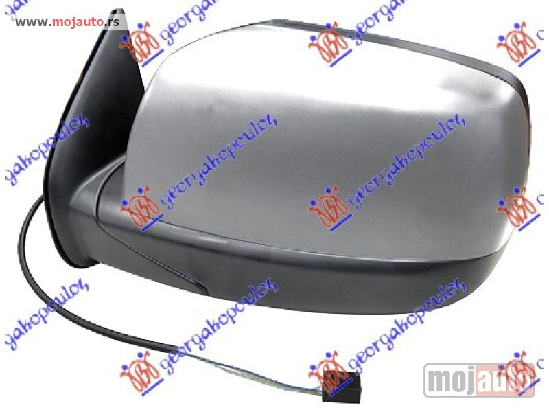 Glavna slika -  RETROVIZOR MEHANICKI HROM (RAVNO STAKLO) Levo Mazda p/u 2/4wd bt-50 06-13 -dostupno - MojAuto