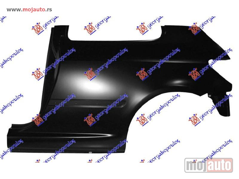 Glavna slika -  ZADNJI BLATOBRAN 3 VRATA Levo Peugeot 307 05-07 -dostupno - MojAuto