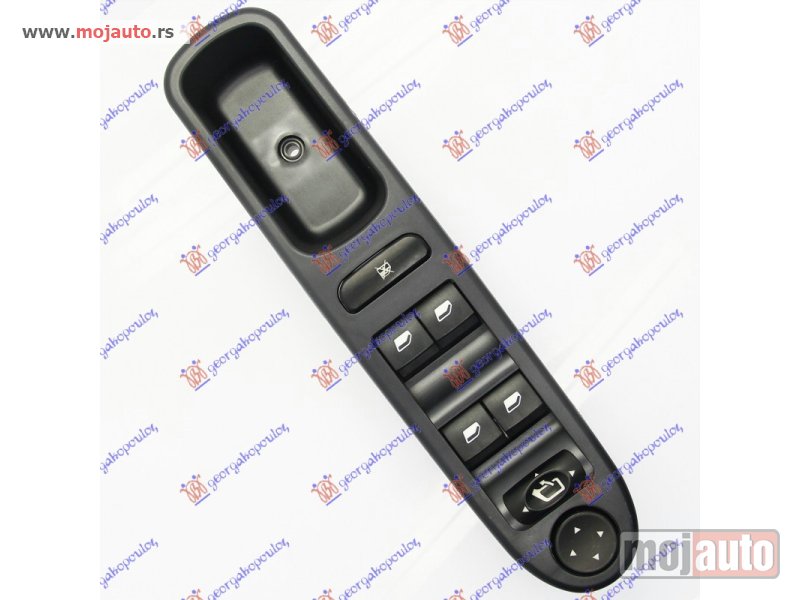 Glavna slika -  PREKIDAC U PREDNJIM VRATIMA (4 TASTERA) (9 PIN) Levo Peugeot 307 01-05 -dostupno - MojAuto