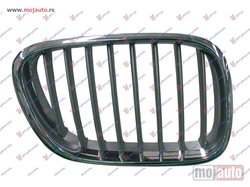 Glavna slika -  PVC MASKA HROM/TITANIJUM -2004 Desno Bmw x5 (e53) 00-07 -dostupno - MojAuto