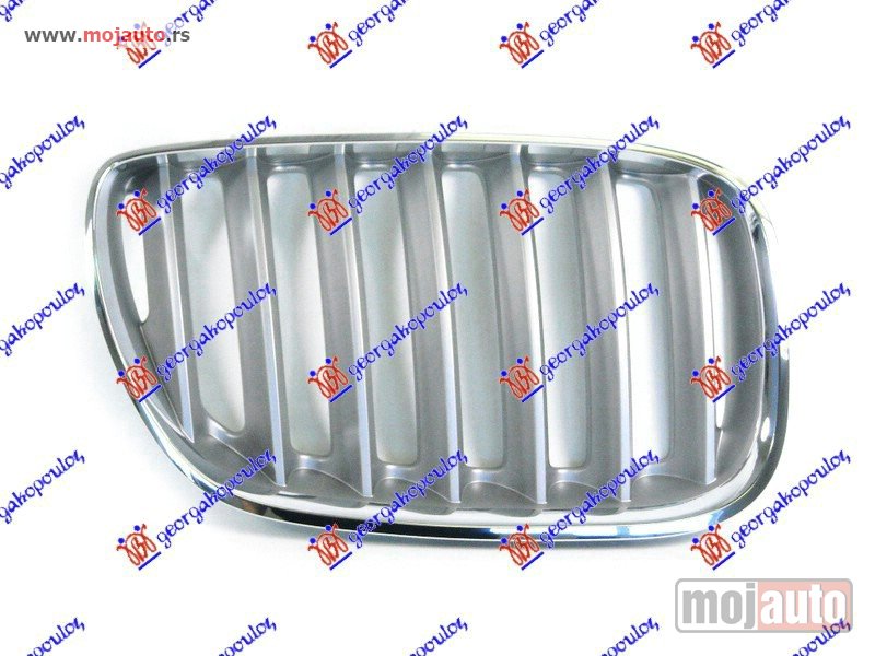 Glavna slika -  PVC MASKA HROM/TITANIJUM 2004- Desno Bmw x5 (e53) 00-07 -dostupno - MojAuto