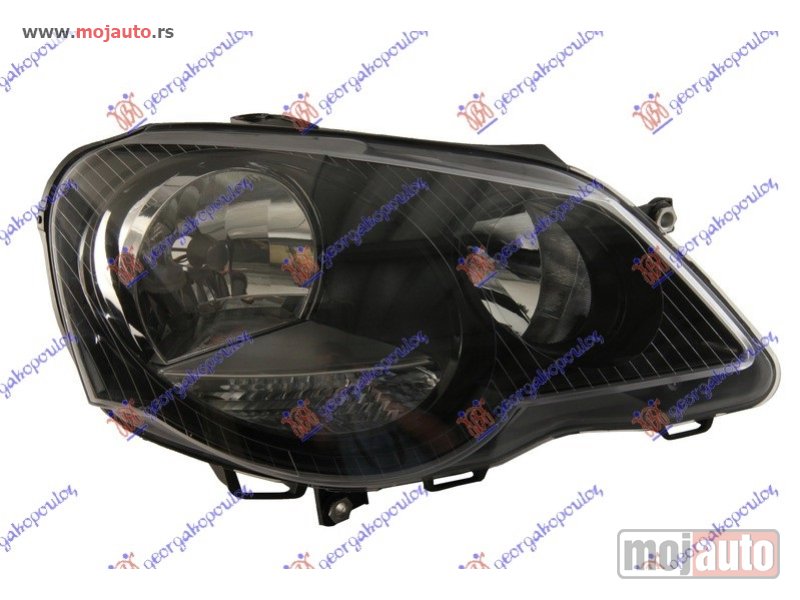 Glavna slika -  FAR GTI CRNI (TYC) Desno Vw polo 05-09 -dostupno - MojAuto