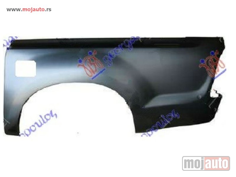 Glavna slika -  BOCNI LIM ZADNJI 4 VRATA (DUPLA KABINA) Levo Toyota hi-lux 2wd/4wd 05-09 -nedostupno - MojAuto